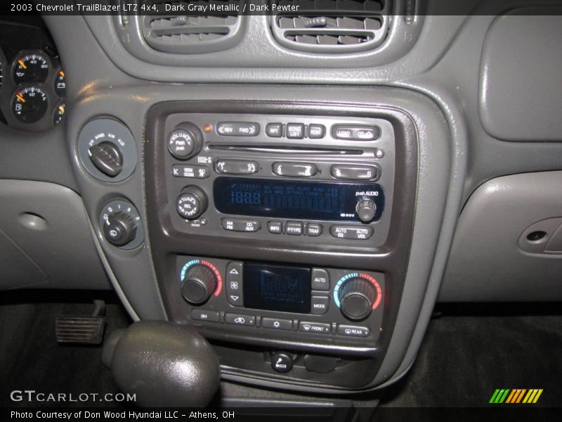 Dark Gray Metallic / Dark Pewter 2003 Chevrolet TrailBlazer LTZ 4x4