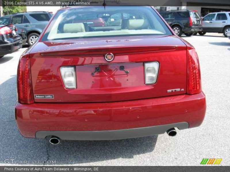 Infrared / Cashmere 2006 Cadillac STS 4 V6 AWD