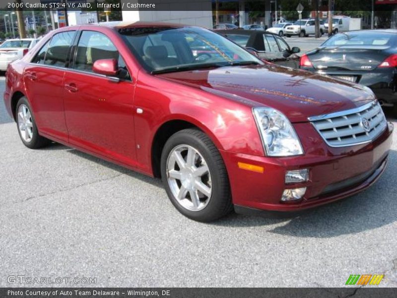 Infrared / Cashmere 2006 Cadillac STS 4 V6 AWD