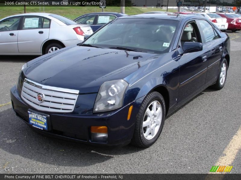 Blue Chip / Light Gray/Ebony 2006 Cadillac CTS Sedan