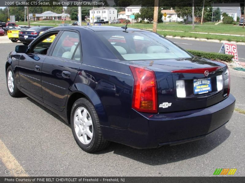 Blue Chip / Light Gray/Ebony 2006 Cadillac CTS Sedan