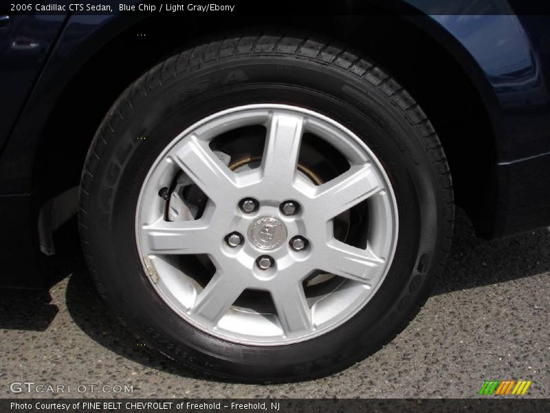 Blue Chip / Light Gray/Ebony 2006 Cadillac CTS Sedan