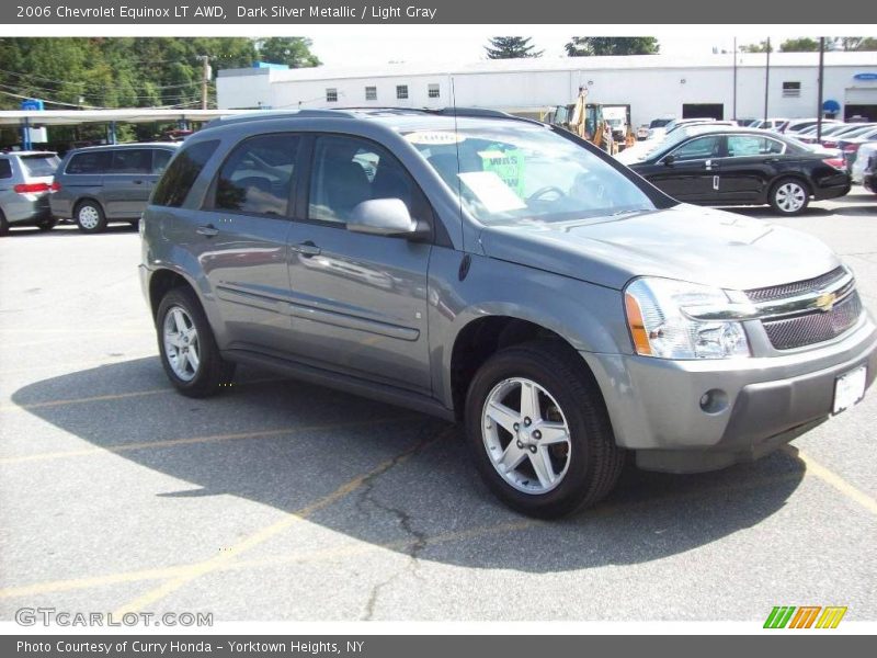Dark Silver Metallic / Light Gray 2006 Chevrolet Equinox LT AWD