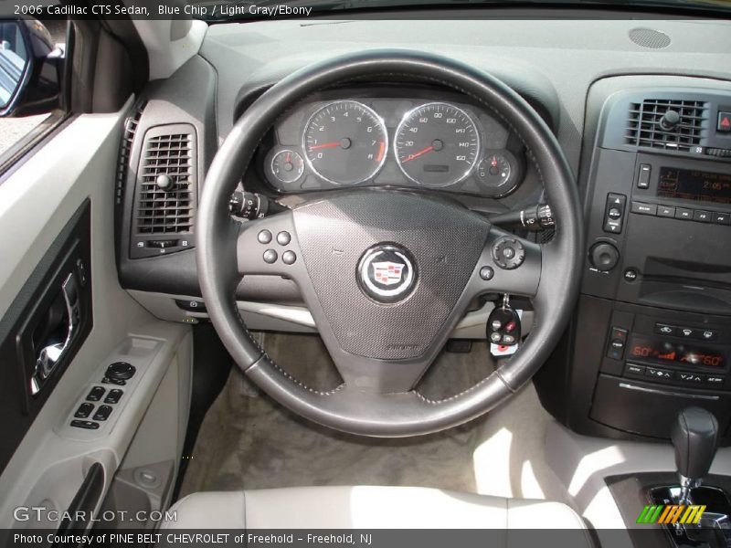 Blue Chip / Light Gray/Ebony 2006 Cadillac CTS Sedan