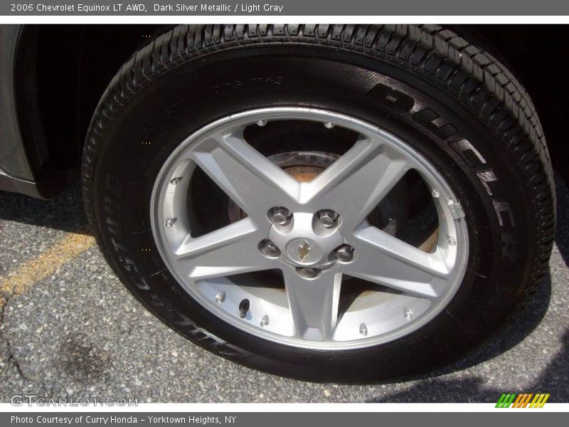 Dark Silver Metallic / Light Gray 2006 Chevrolet Equinox LT AWD