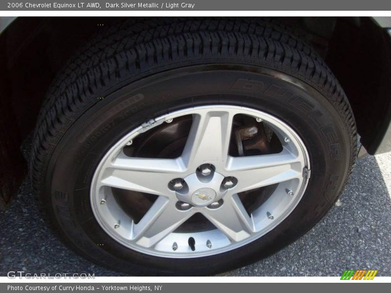 Dark Silver Metallic / Light Gray 2006 Chevrolet Equinox LT AWD