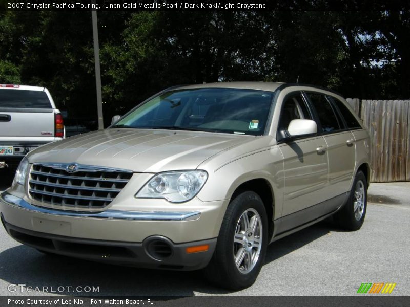 Linen Gold Metallic Pearl / Dark Khaki/Light Graystone 2007 Chrysler Pacifica Touring