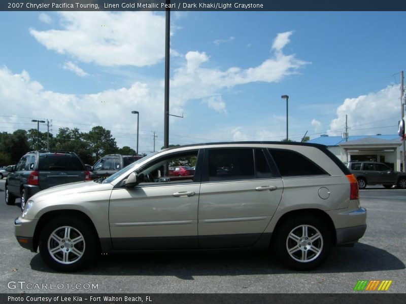 Linen Gold Metallic Pearl / Dark Khaki/Light Graystone 2007 Chrysler Pacifica Touring