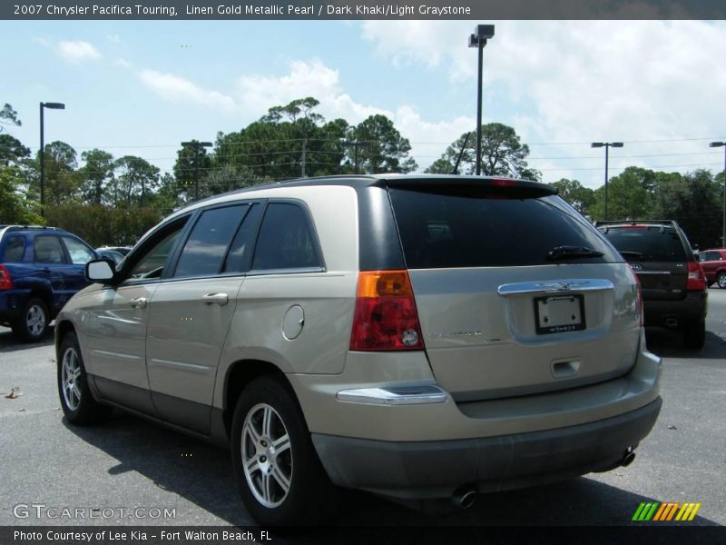 Linen Gold Metallic Pearl / Dark Khaki/Light Graystone 2007 Chrysler Pacifica Touring