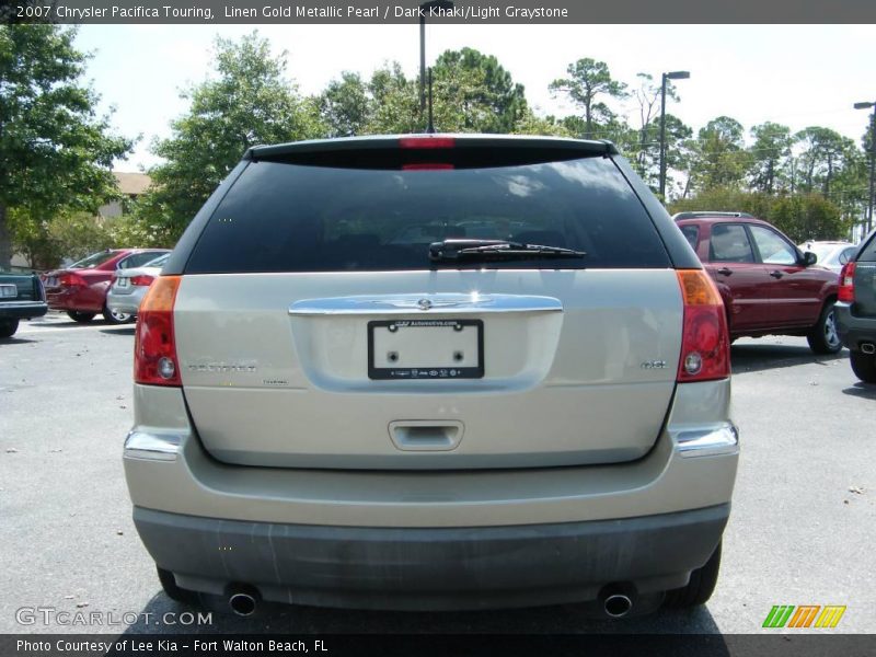 Linen Gold Metallic Pearl / Dark Khaki/Light Graystone 2007 Chrysler Pacifica Touring
