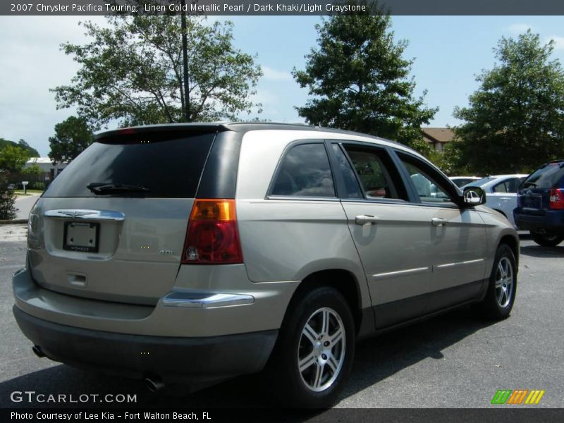 Linen Gold Metallic Pearl / Dark Khaki/Light Graystone 2007 Chrysler Pacifica Touring