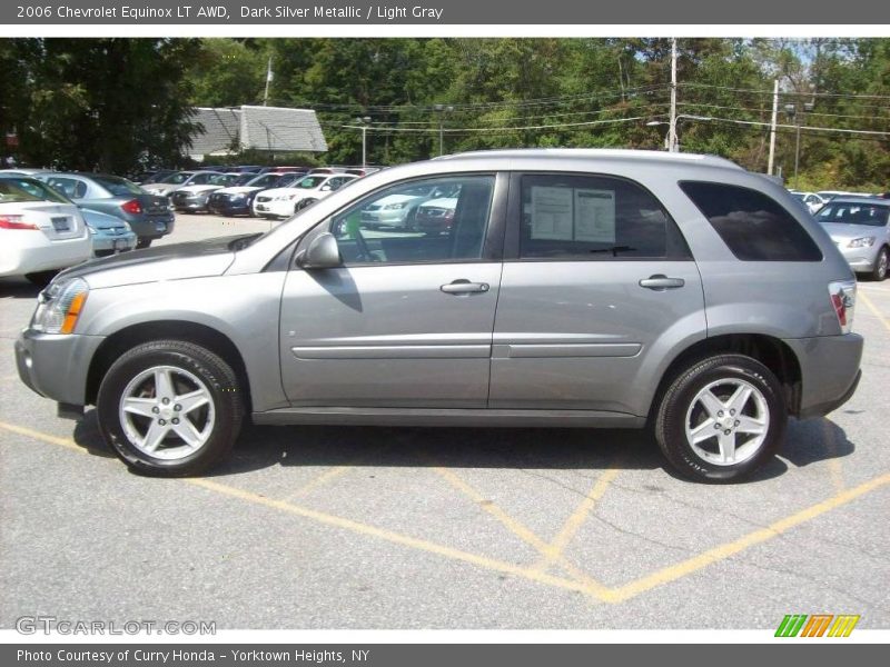 Dark Silver Metallic / Light Gray 2006 Chevrolet Equinox LT AWD