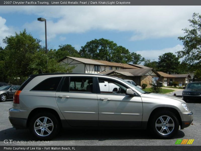 Linen Gold Metallic Pearl / Dark Khaki/Light Graystone 2007 Chrysler Pacifica Touring