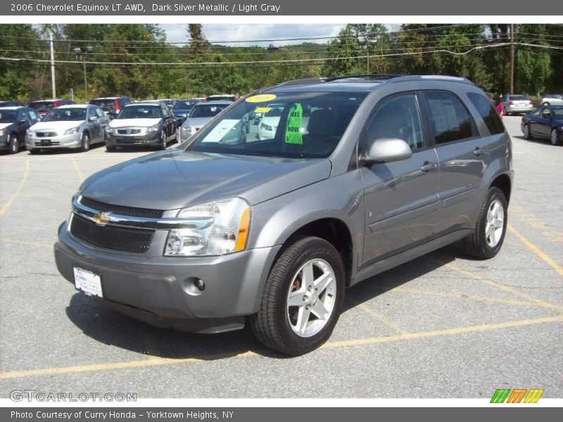 Dark Silver Metallic / Light Gray 2006 Chevrolet Equinox LT AWD