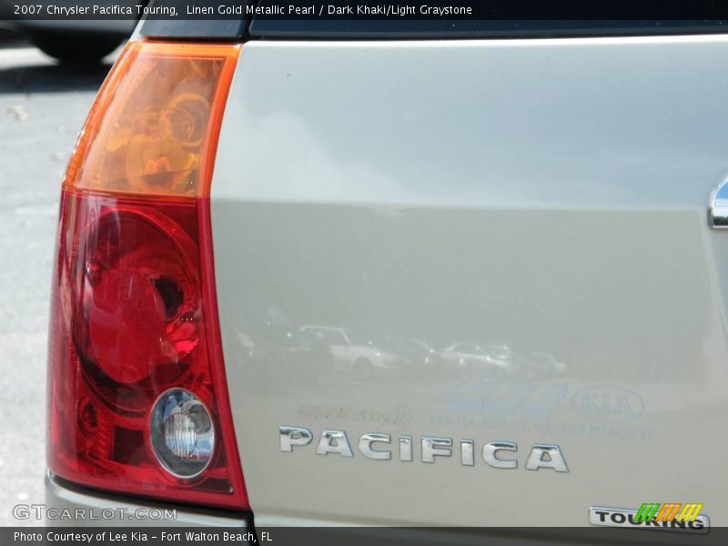 Linen Gold Metallic Pearl / Dark Khaki/Light Graystone 2007 Chrysler Pacifica Touring