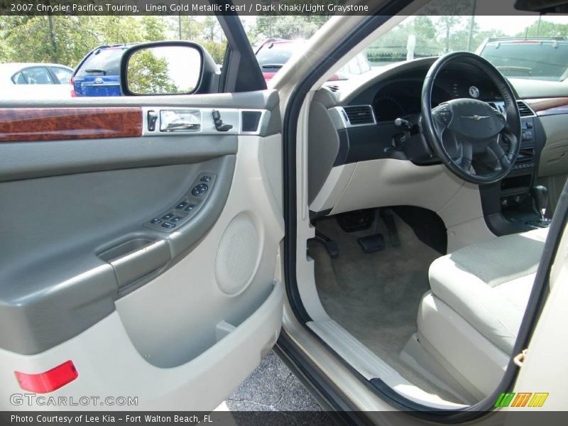 Linen Gold Metallic Pearl / Dark Khaki/Light Graystone 2007 Chrysler Pacifica Touring