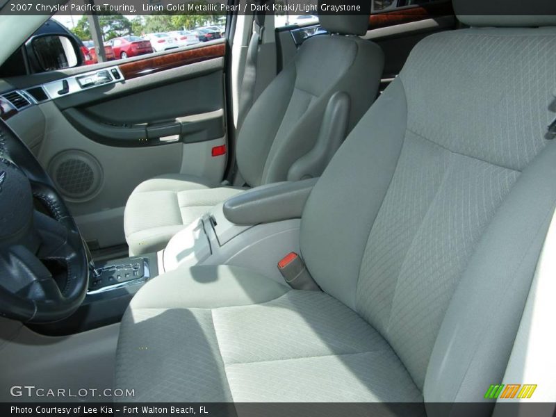 Linen Gold Metallic Pearl / Dark Khaki/Light Graystone 2007 Chrysler Pacifica Touring