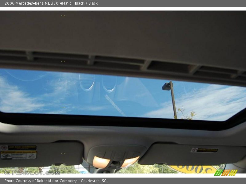 Black / Black 2006 Mercedes-Benz ML 350 4Matic