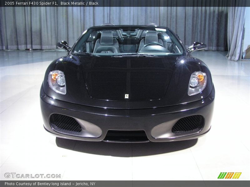 Black Metallic / Black 2005 Ferrari F430 Spider F1