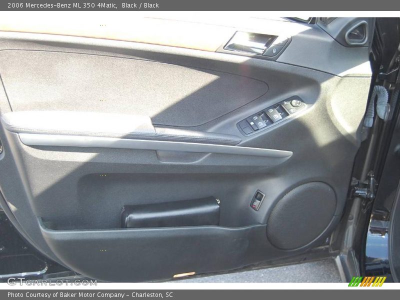 Black / Black 2006 Mercedes-Benz ML 350 4Matic