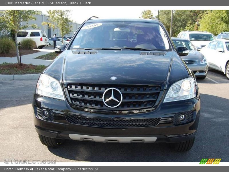 Black / Black 2006 Mercedes-Benz ML 350 4Matic