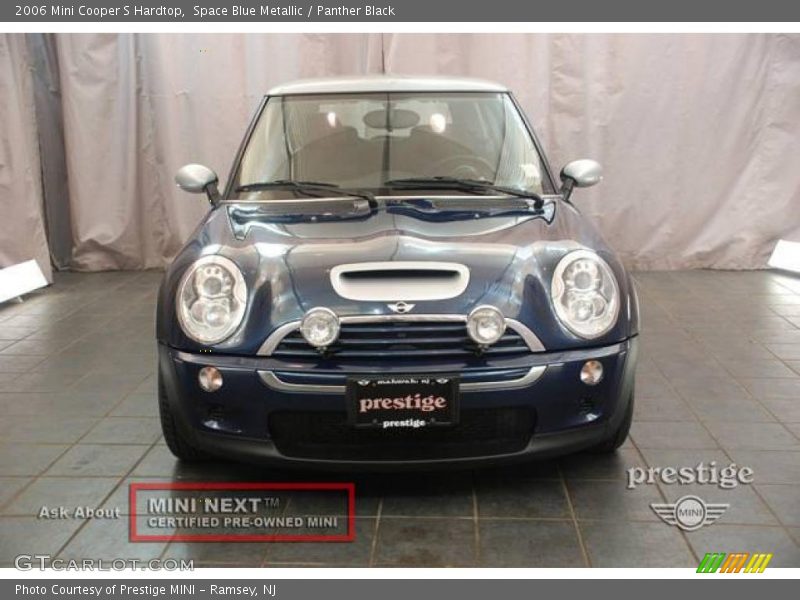 Space Blue Metallic / Panther Black 2006 Mini Cooper S Hardtop