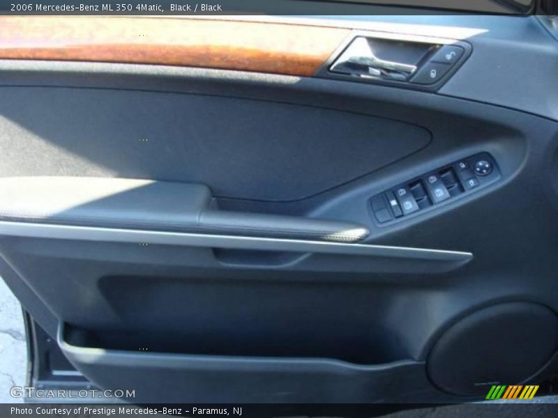 Black / Black 2006 Mercedes-Benz ML 350 4Matic