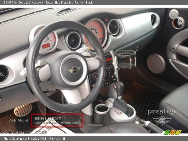 Space Blue Metallic / Panther Black 2006 Mini Cooper S Hardtop