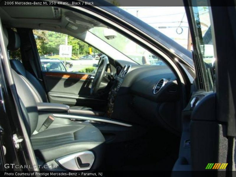 Black / Black 2006 Mercedes-Benz ML 350 4Matic