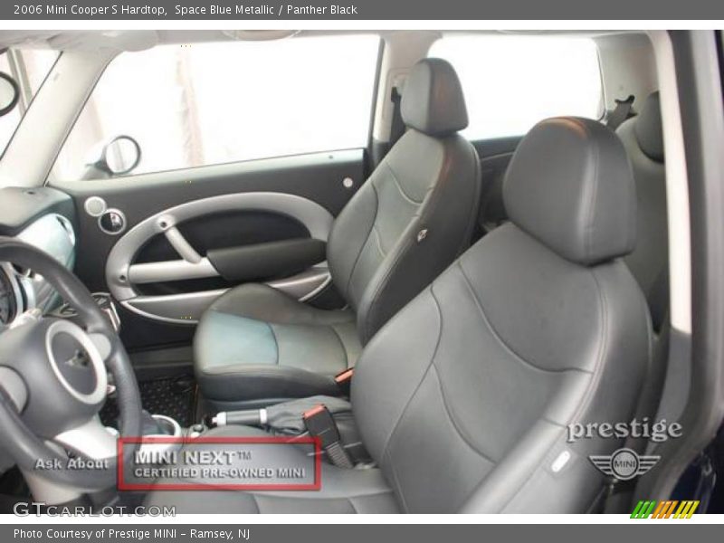 Space Blue Metallic / Panther Black 2006 Mini Cooper S Hardtop