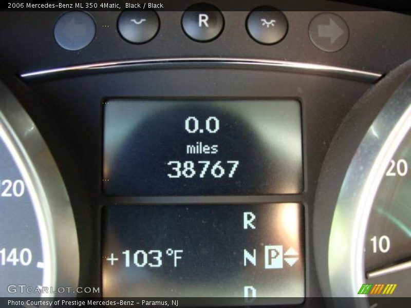 Black / Black 2006 Mercedes-Benz ML 350 4Matic