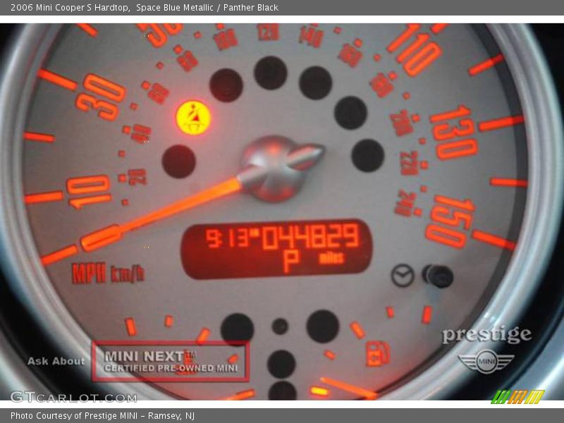 Space Blue Metallic / Panther Black 2006 Mini Cooper S Hardtop