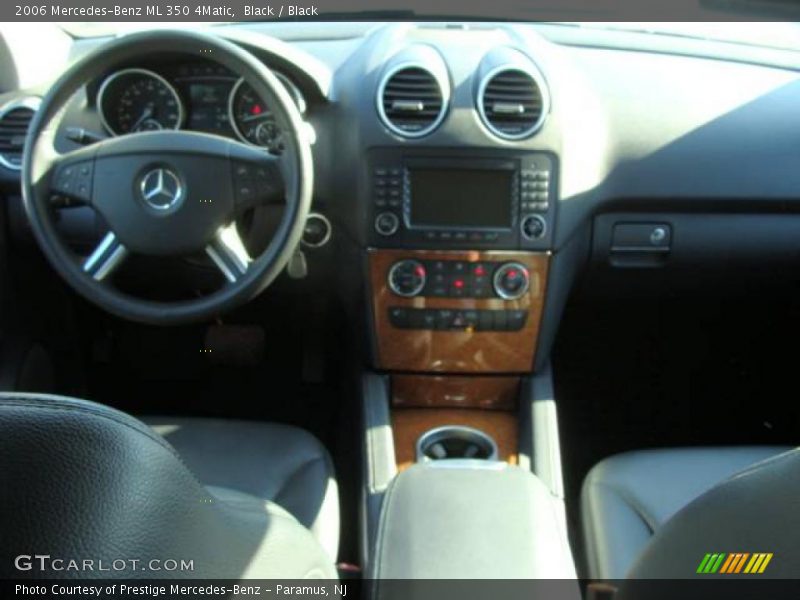 Black / Black 2006 Mercedes-Benz ML 350 4Matic