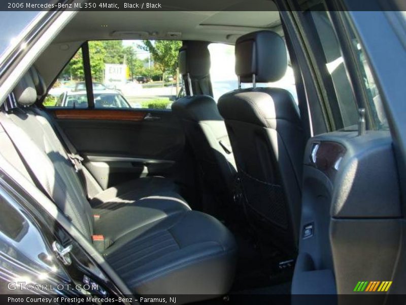 Black / Black 2006 Mercedes-Benz ML 350 4Matic