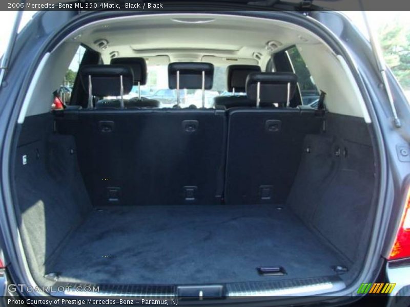 Black / Black 2006 Mercedes-Benz ML 350 4Matic