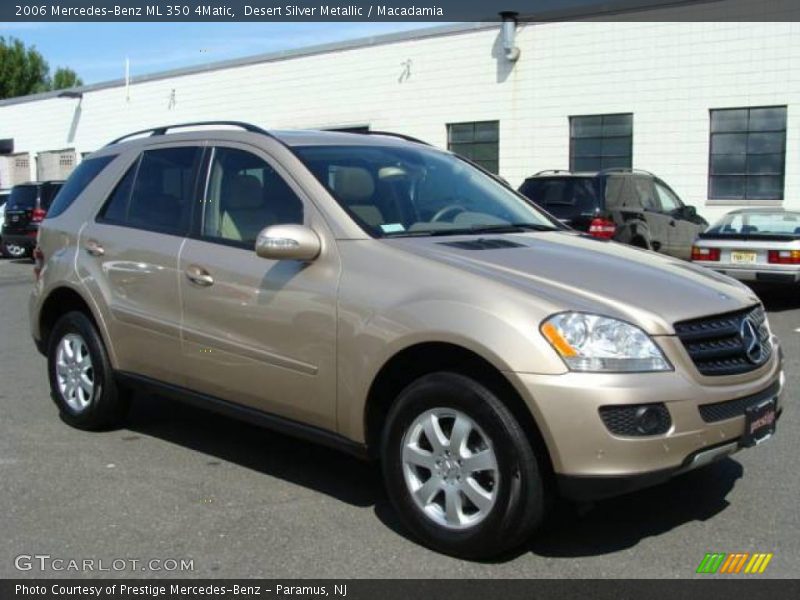 Desert Silver Metallic / Macadamia 2006 Mercedes-Benz ML 350 4Matic