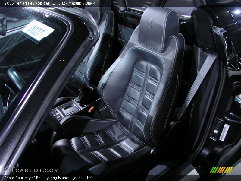 Black Metallic / Black 2005 Ferrari F430 Spider F1