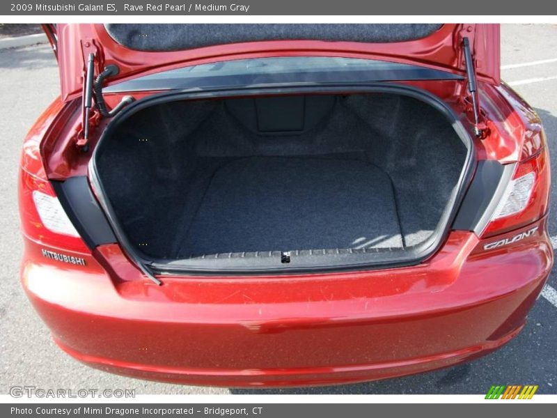 Rave Red Pearl / Medium Gray 2009 Mitsubishi Galant ES