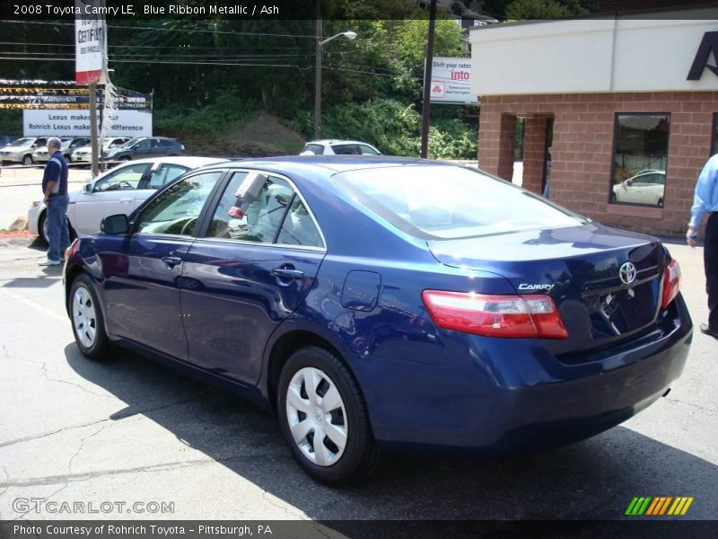 Blue Ribbon Metallic / Ash 2008 Toyota Camry LE