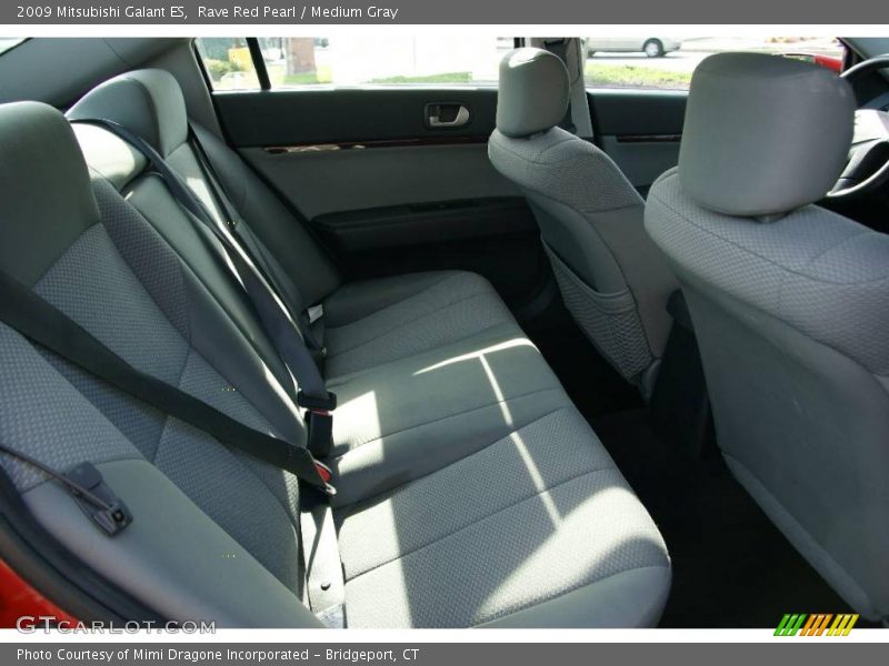 Rave Red Pearl / Medium Gray 2009 Mitsubishi Galant ES