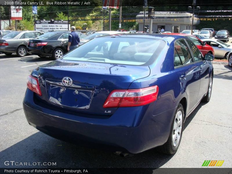Blue Ribbon Metallic / Ash 2008 Toyota Camry LE
