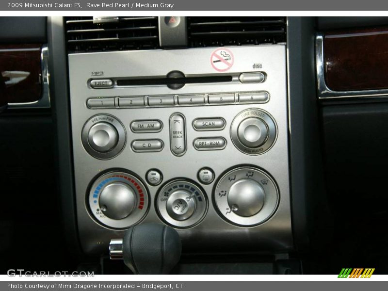 Rave Red Pearl / Medium Gray 2009 Mitsubishi Galant ES