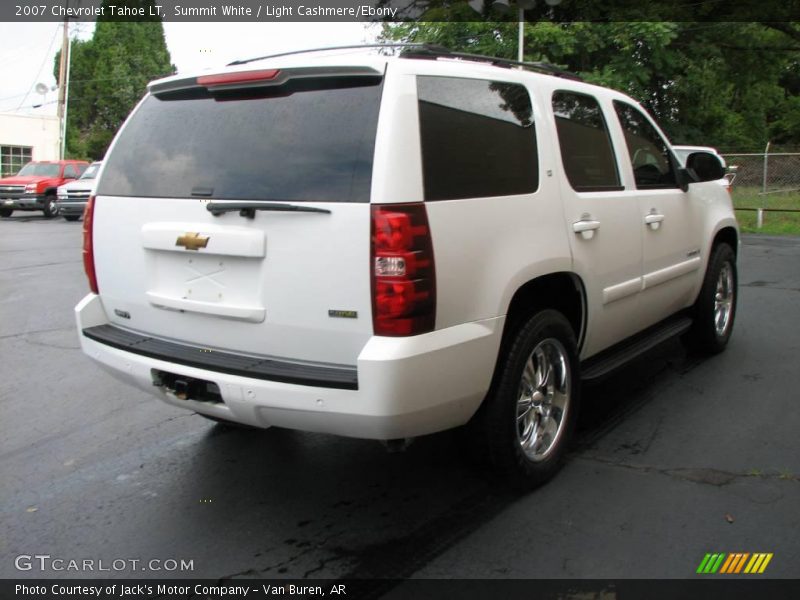 Summit White / Light Cashmere/Ebony 2007 Chevrolet Tahoe LT