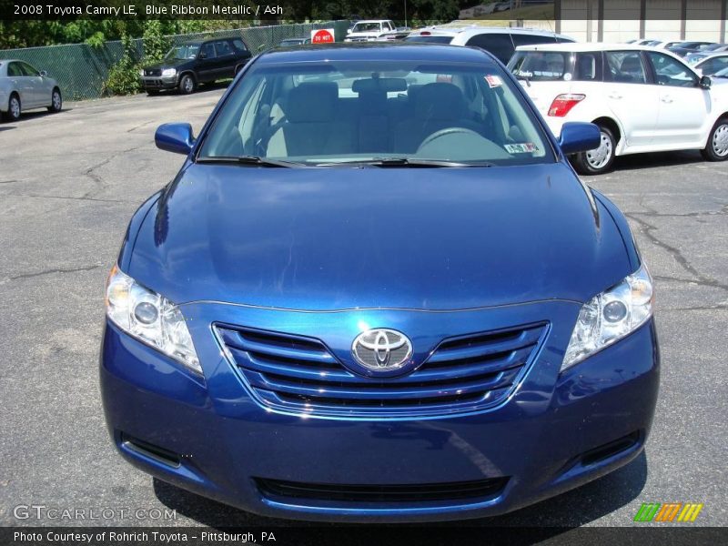 Blue Ribbon Metallic / Ash 2008 Toyota Camry LE
