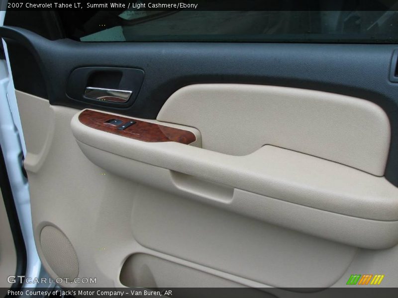 Summit White / Light Cashmere/Ebony 2007 Chevrolet Tahoe LT