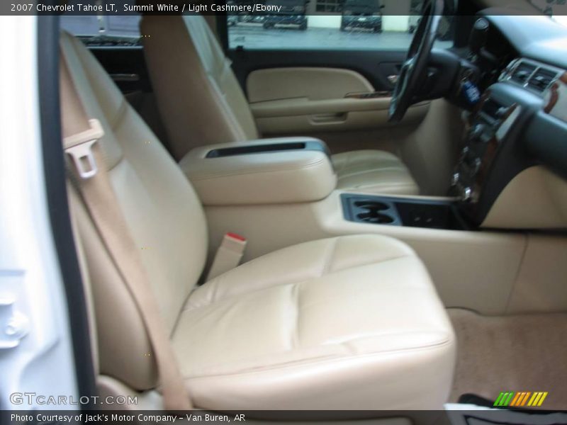 Summit White / Light Cashmere/Ebony 2007 Chevrolet Tahoe LT