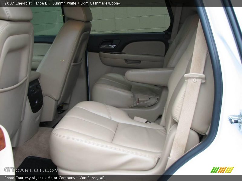 Summit White / Light Cashmere/Ebony 2007 Chevrolet Tahoe LT
