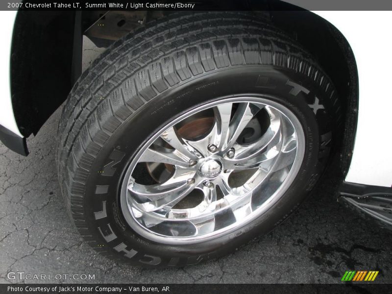 Summit White / Light Cashmere/Ebony 2007 Chevrolet Tahoe LT
