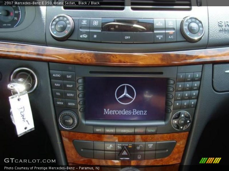 Black / Black 2007 Mercedes-Benz E 350 4Matic Sedan