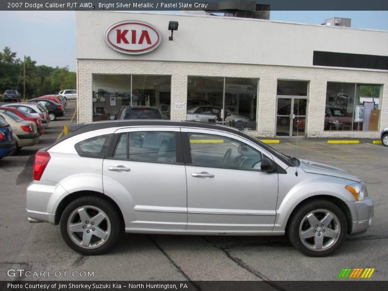 Bright Silver Metallic / Pastel Slate Gray 2007 Dodge Caliber R/T AWD